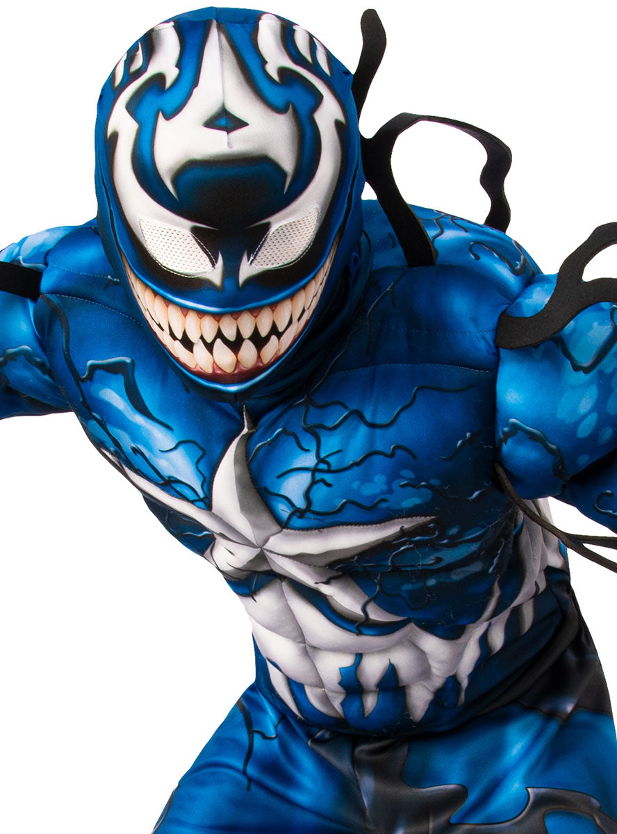 Close Image of Venomized Deluxe Captain America Boys Costume