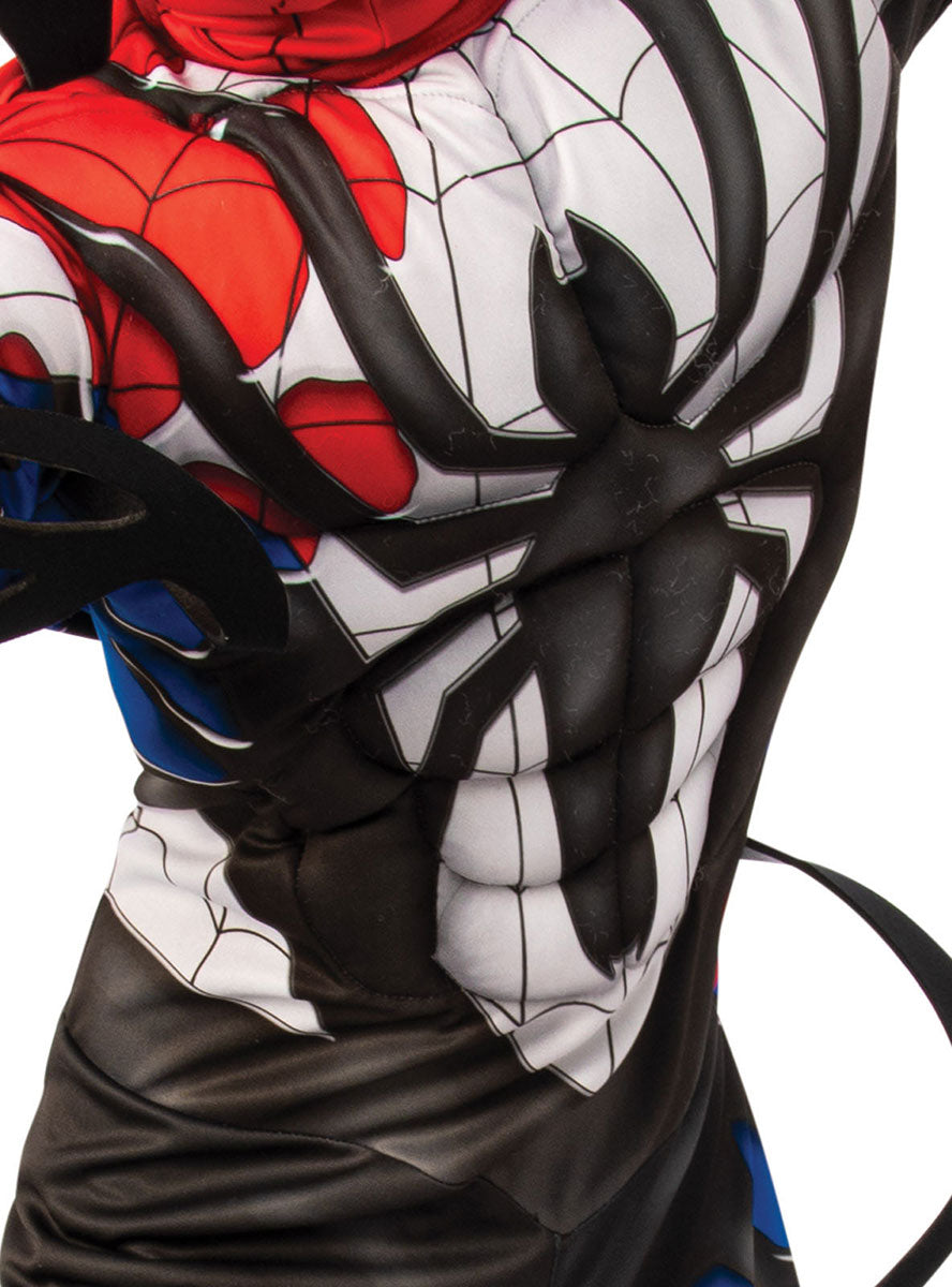 Close Image of Venomized Deluxe Spider Man Boys Costume