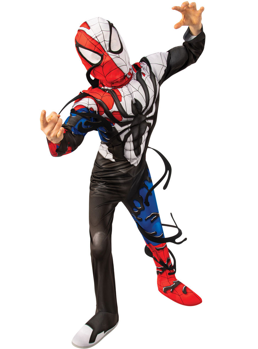 Main Image of Venomized Deluxe Spider Man Boys Costume