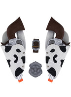 Image of Western Cowboy Black And White Toy Guns Set