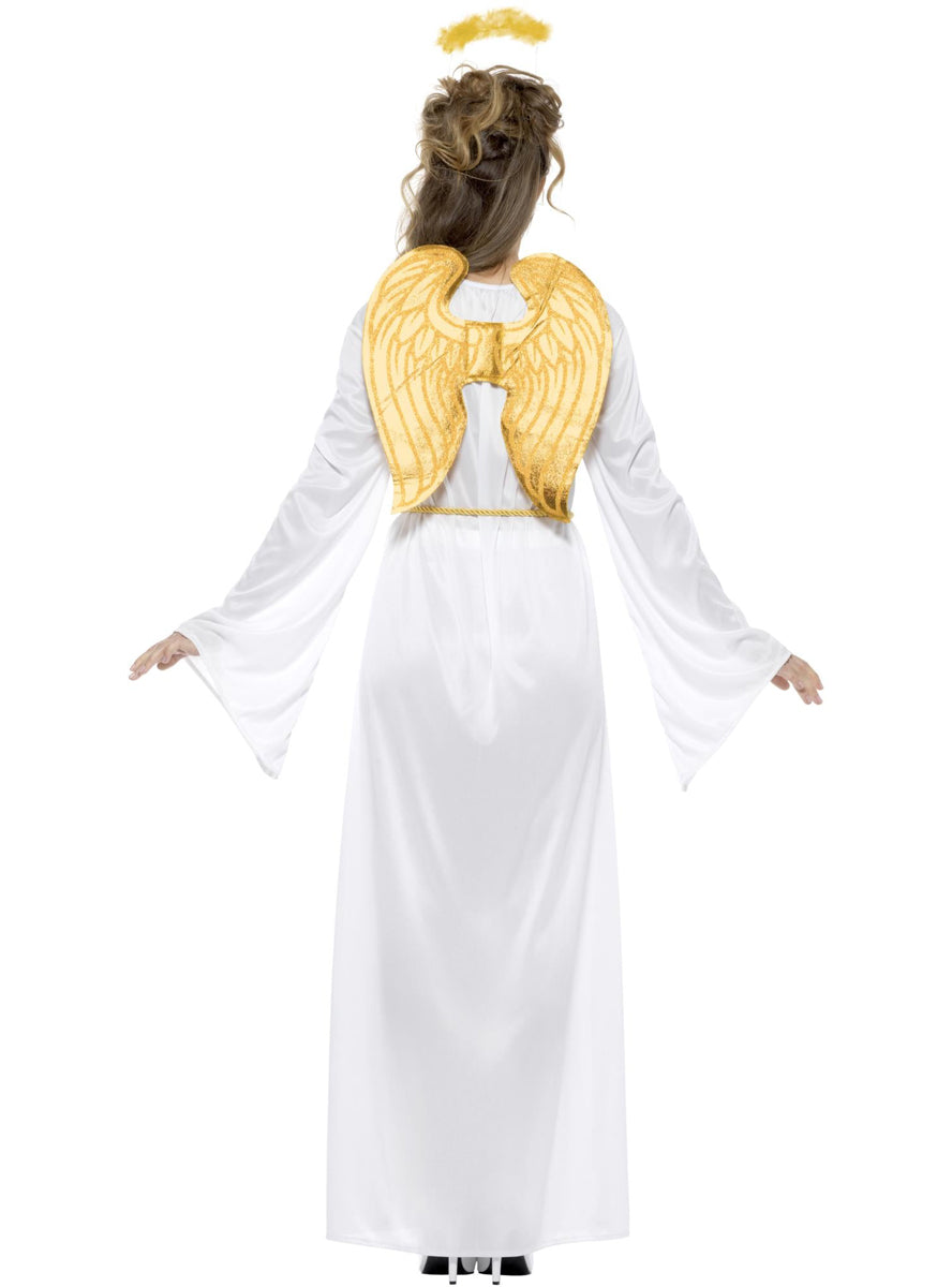 Womens white angel outfit - back image