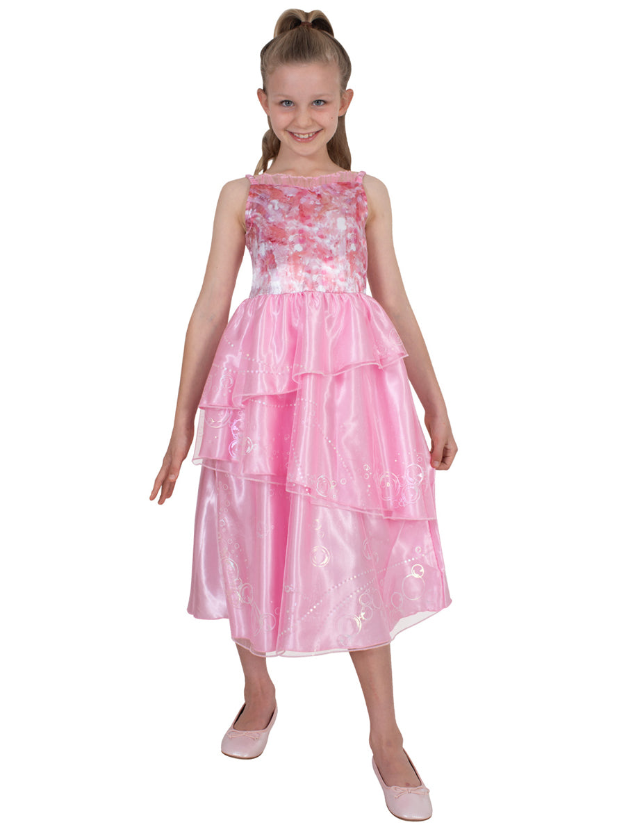 Good Witch Glinda Deluxe Girls Wicked Costume - Main image