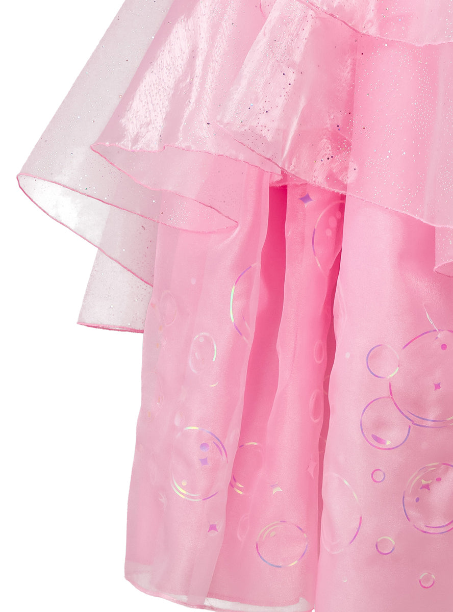 Glinda the Good Witch Premium Girls Pink Wicked Costume - Close Image 2