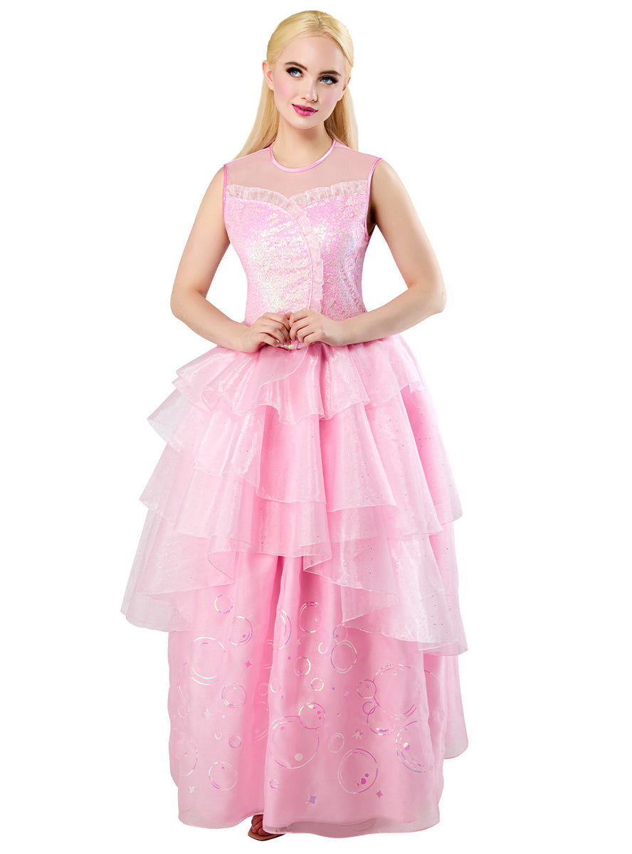 Pink Glinda The Good Witch Premium Womens Wicked Costume - Alternative Image 2