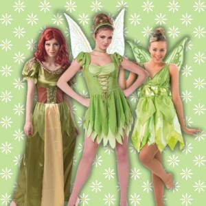 Image of women in fairy costumes