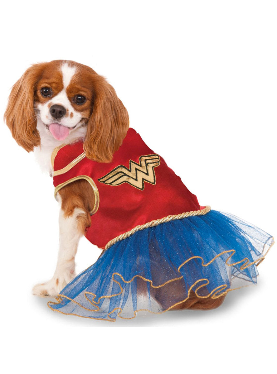 Wonder Woman Pet Dog Superhero Tutu Costume - Main Image