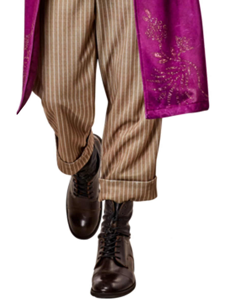 Close Image of Wonka Movie Premium Mens Willy Wonka Costume