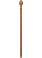 Main Image of Wonka Movie Wood Look Willy Wonka Costume Cane