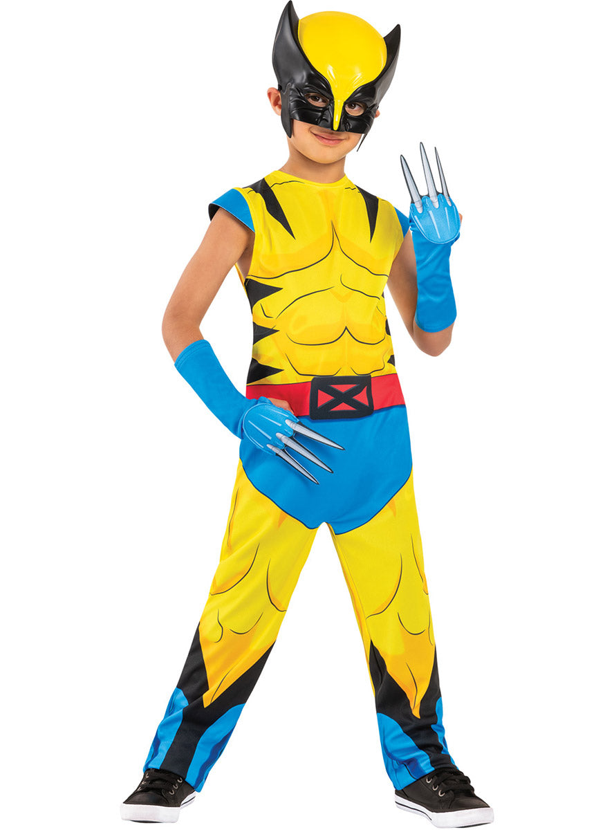 Main image of X Men 97 Boys Classic Wolverine Costume