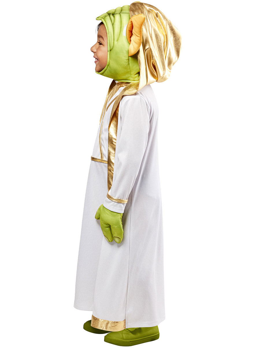 Image of Young Jedi Adventures Boys Master Yoda Costume - Side Image