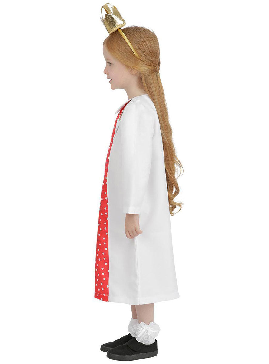 Image of Zog Princess Pearl Girls Book Week Costume - Side View