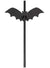Image of A Party Is Brewing Black Bat 16 Pack Halloween Paper Straws - Main Image