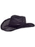 Image of Western Black Hessian Adult's Cowboy Hat
