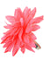 Image of Neon Pink Fabric Flower Costume Ring - Main Image