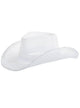 Image of Western White Hessian Adult's Cowboy Hat