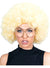 Image of Large Curly Blonde Afro Adult's Costume Wig