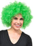 Image of Jumbo Green Adult's Curly Afro Costume Wig