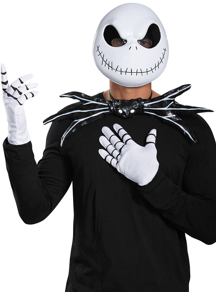 Image of Jack Skellington Licensed Adults Halloween Costume Kit