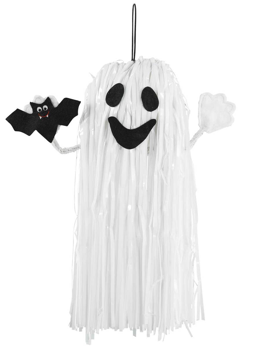 Cute White Ghost Kid Friendly Hanging Halloween Prop