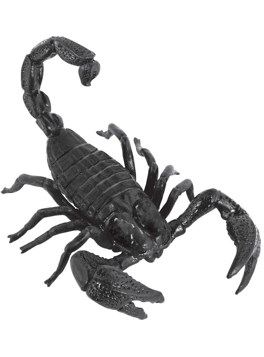 Image of Black Oversized Fake Scorpion Halloween Prop