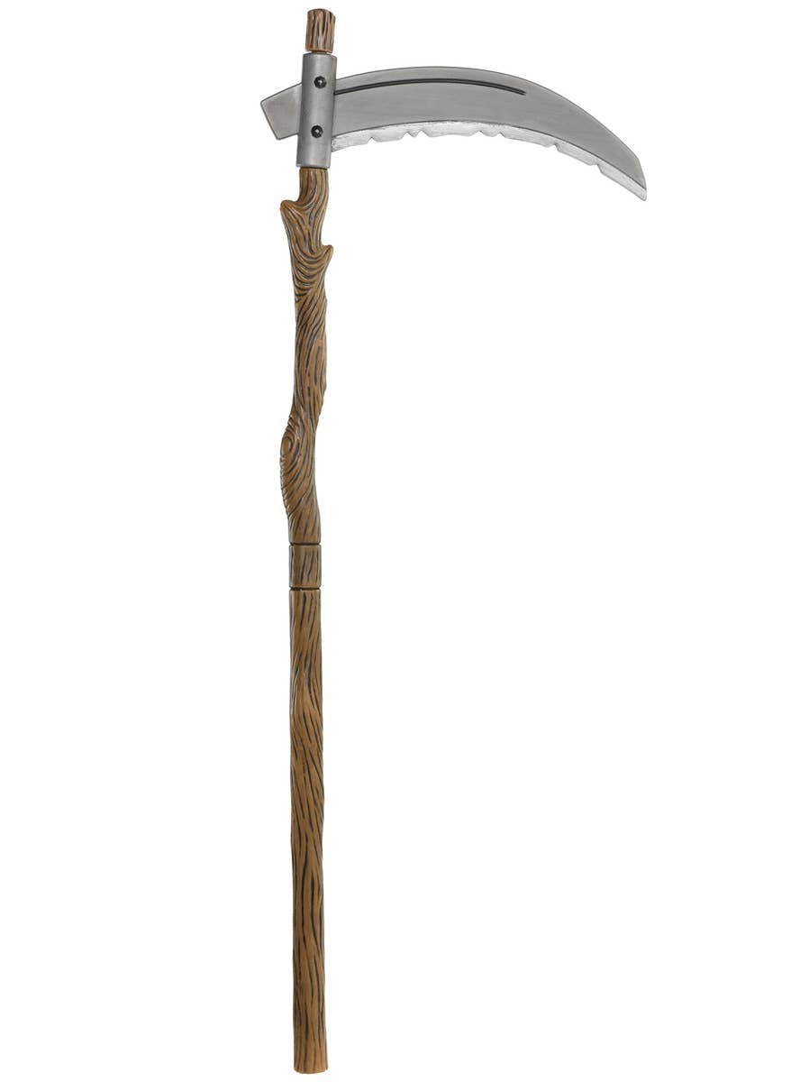 Image of Classic Wooden Handle Grim Reaper Sickle