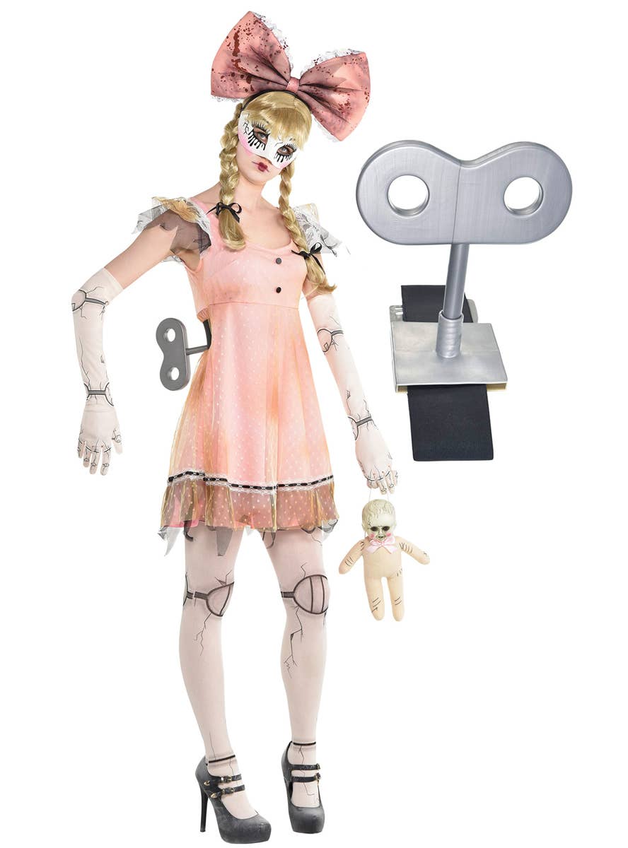 Image of Wind Up Doll Key Costume Accessory