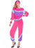 Womens Pink 80s Shell Suit Costume