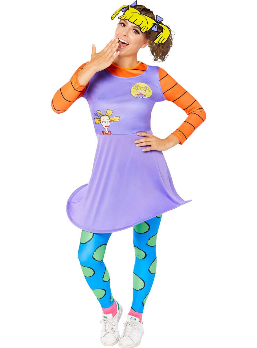 Officially Licensed Rugrats Angelica Costume for  Women