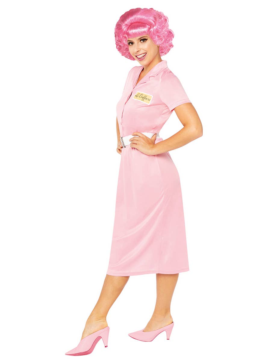 Pink Frenchy Women's Officially Licnesed Grease Costume Side Image