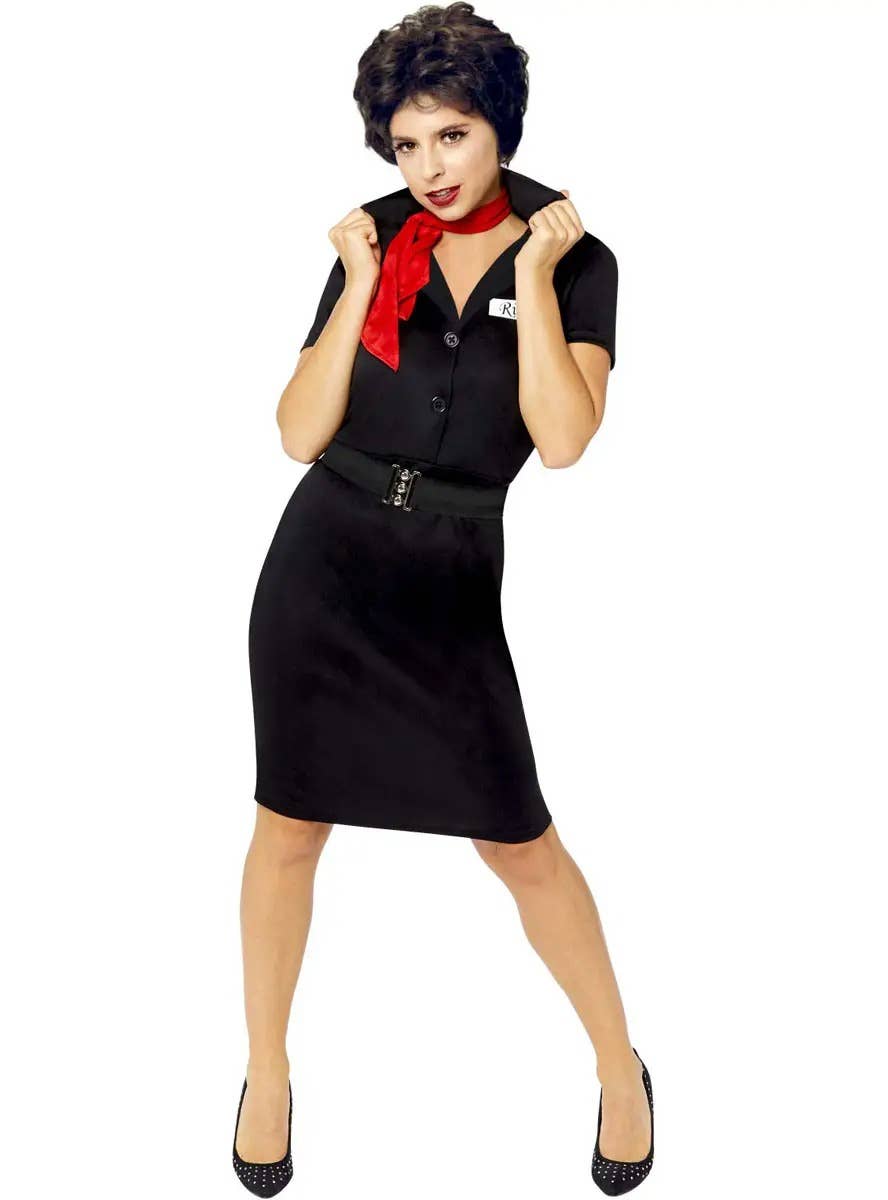 Plus Size Black Rizzo Women's Officially Licnesed Grease Costume Main Image
