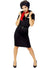 Plus Size Black Rizzo Women's Officially Licnesed Grease Costume Main Image