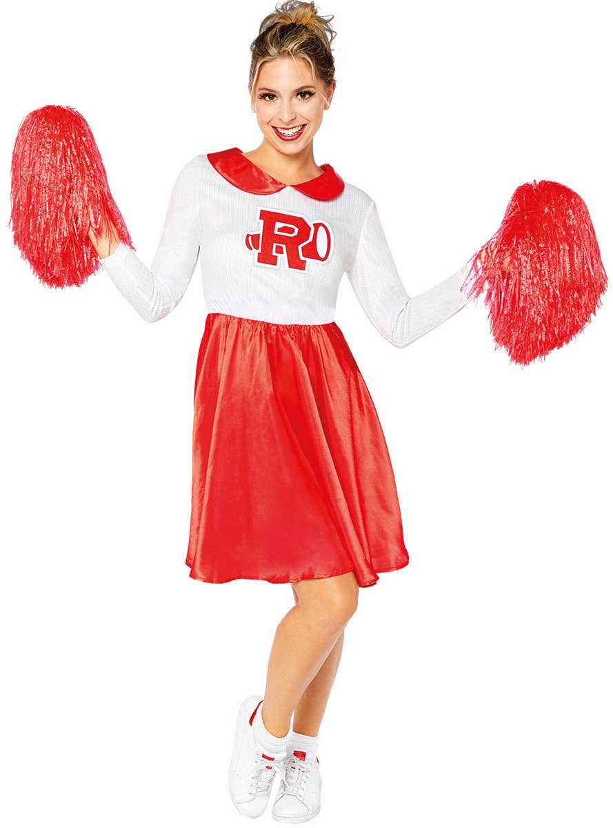 Officially Licensed Grease Rydell High Cheerleader Women's Costume Alternative Image