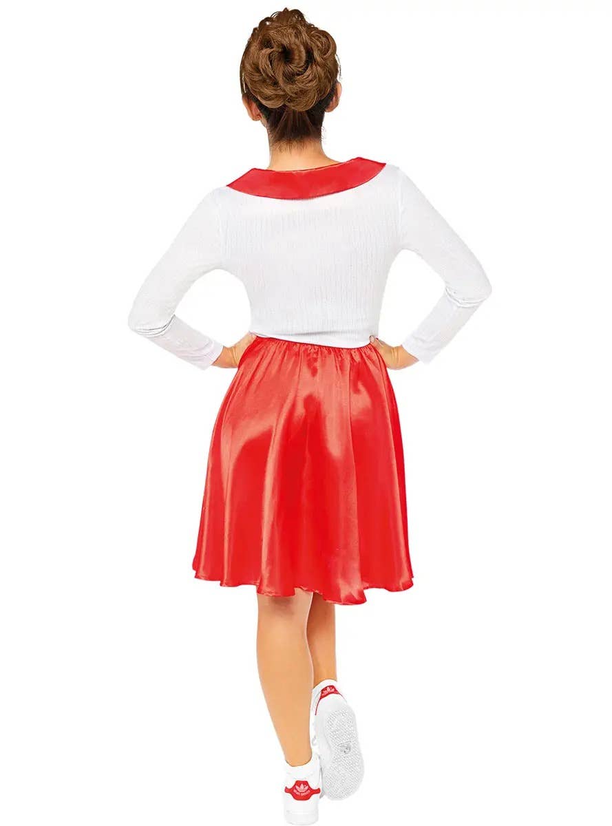 Plus Size Officially Licensed Grease Rydell High Cheerleader Women's CostumeBack Image