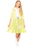 Plus Size Yellow Sandy Women's Officially Licensed Grease Costume Main Image