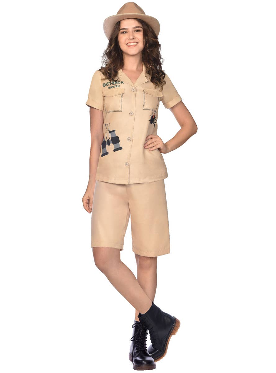 Womens Outback Hunter Safari Suit Costume