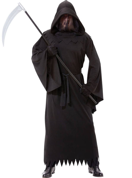 Mens Phantom of Darkness Grim Reaper Halloween Costume