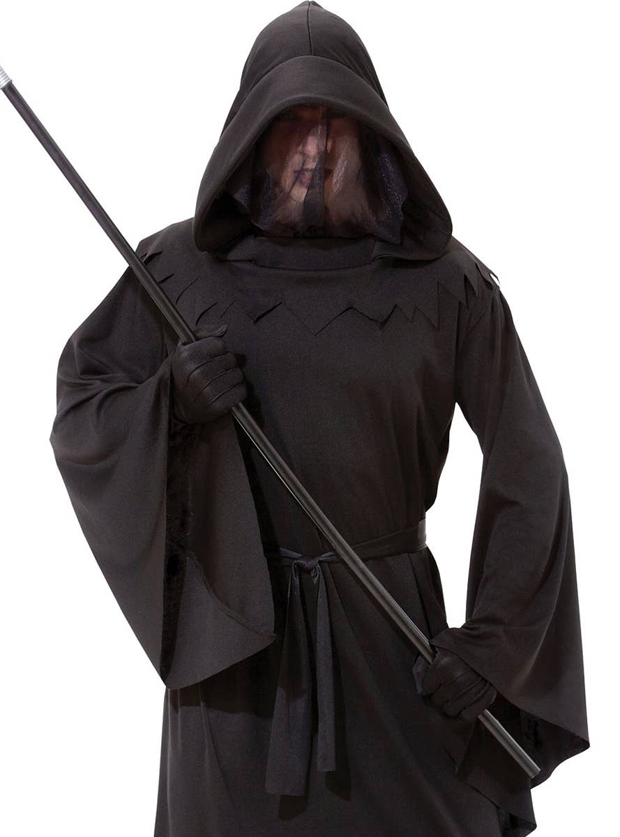 Image of Phantom of Darkness Men's Plus Size Halloween Costume - Alternate Image