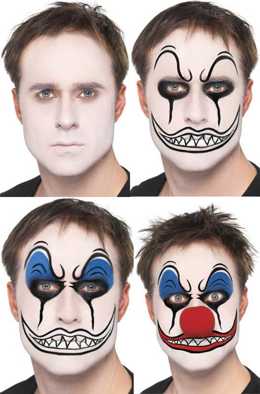 Grease Paint Clown Costume Makeup Kit - Alternative Image 3