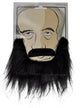 Black Beard And Moustache Set Amish Costume Accessory - Main Image