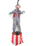 Image of Animated Evil Circus Clown Standing Halloween Decoration - Main Image