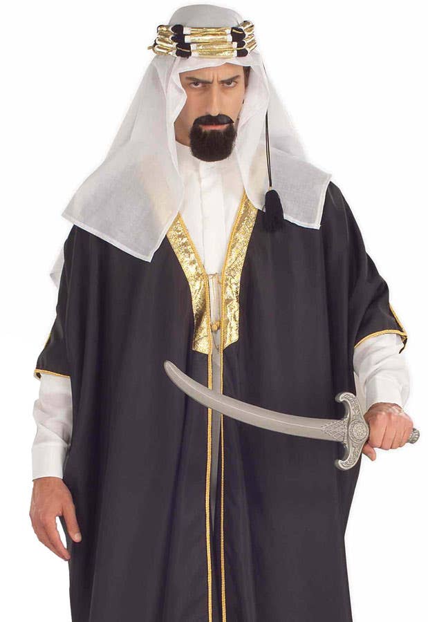 Men's Arab Sheik Desert Prince Costume - Zoom mage