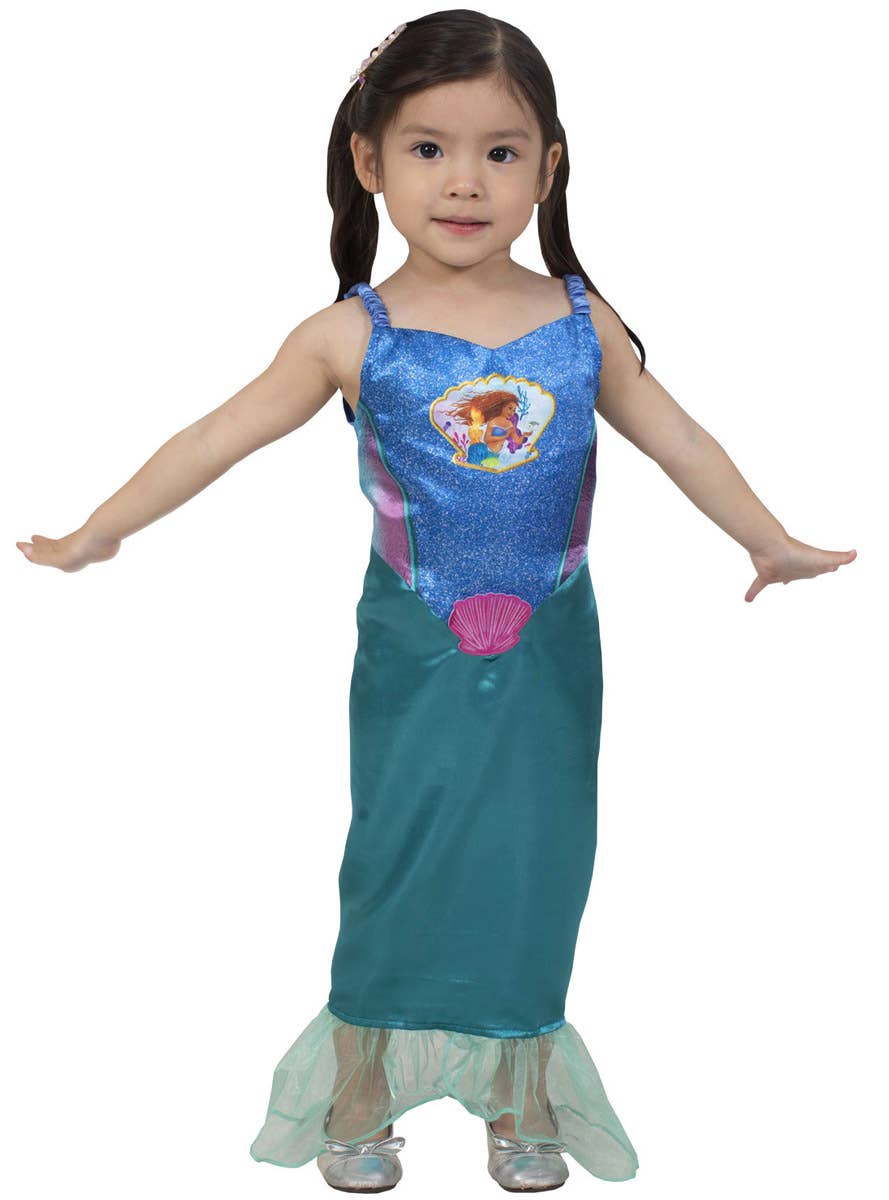 Image of Disney Princess Ariel Toddler Girl's Little Mermaid Costume - Alternate Image