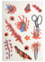 Image of Assorted Tools and Holes Temporary Halloween Tattoos