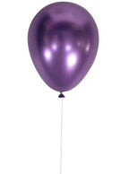 Image of Aubergine Purple 12 Pack 30cm Latex Balloons