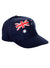 Navy Aussie Flag Australia Day Snap Back Baseball Cap