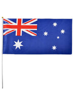 30 x 60cm Aussie Flag on a Stick,  Australia Day Merchandise - Main Image