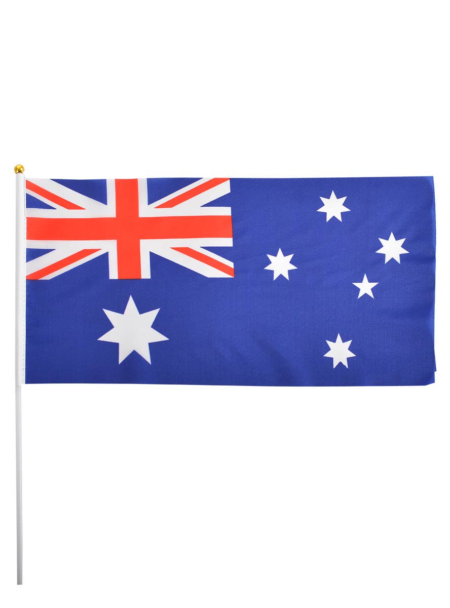 4 Pack Medium Aussie Flags Australia Day Novelty Merchandise 