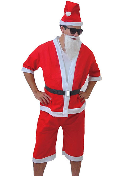 Image of Basic Aussie Santa Mens Christmas Costume