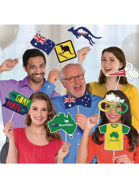 Image Of Australia Day Aussie Photo Props Kit