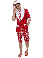 Image of Australian Christmas Mens Short Sleeved Stand Out Suit